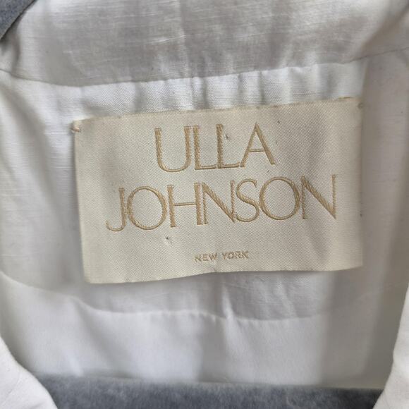 Ulla Johnson Blazer Womens Small White Linen Silk Jacket - Picture 4 of 11
